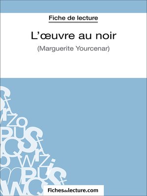 cover image of L'œuvre au noir